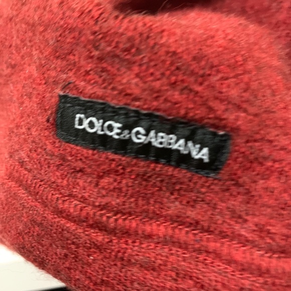 dolce and gabbana Reversible red mens sweater - Picture 4 of 4